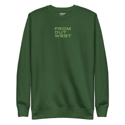 I'm Fine I Swear Crew Sweatshirt - From Out West